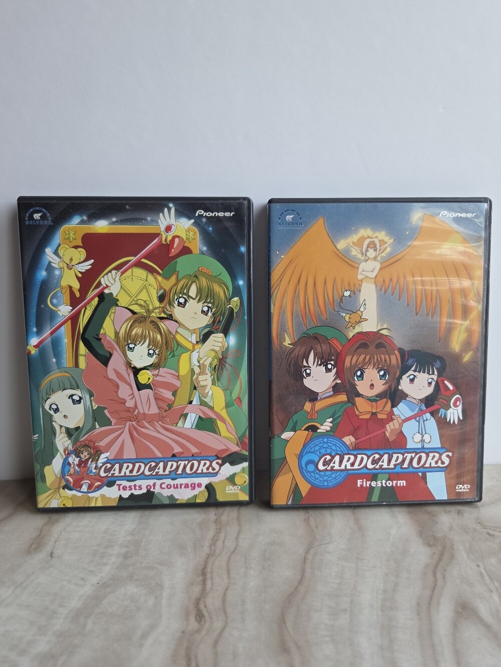 Cardcaptors Dvds Firestorm And Tests Of Courage Please Read